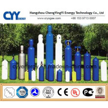 ISO9809 Cylindre de gaz industriel à oxygène à base d&#39;oxygène à l&#39;azote et au dioxyde de carbone